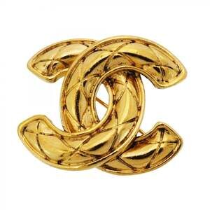 Chanel Cc Logo Brooch Metal #250031C71B